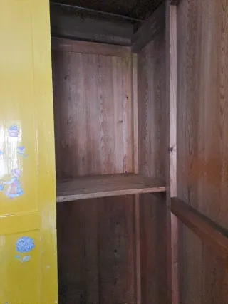 Armario ropero antiguo 4 puertas madera