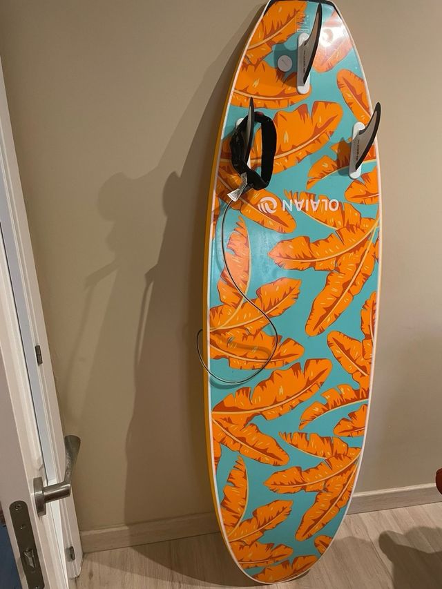 Tabla de surf Olaian Naranja