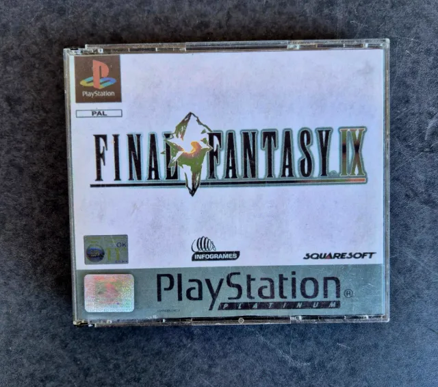 Final Fantasy IX PS1 PAL Platinum