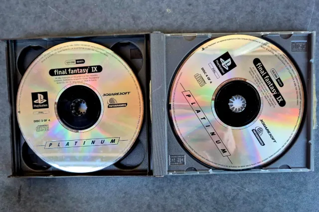 Final Fantasy IX PS1 PAL Platinum