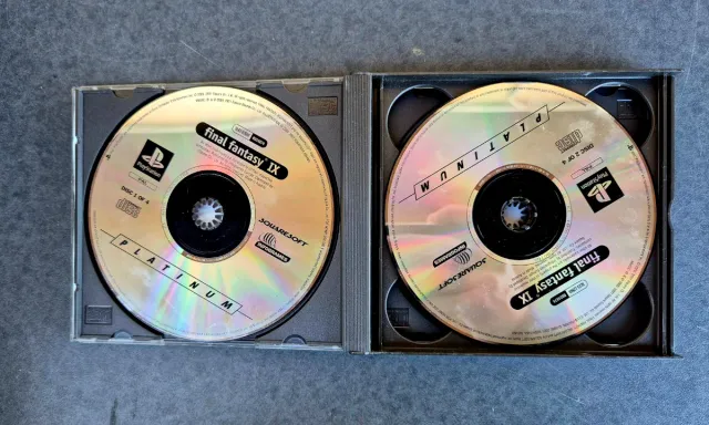 Final Fantasy IX PS1 PAL Platinum