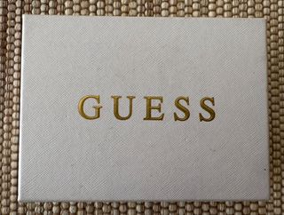 Cartera Guess Monedero Beige y Rojo