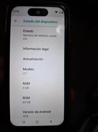 Teléfono Móvil Negro