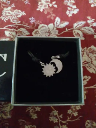 Collana Acciaio Inox Sole Luna