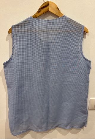 Camisa vintage cuadros Chulin talla única