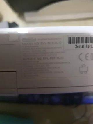 Nintendo Wii RVL-001 (EUR) Blanca