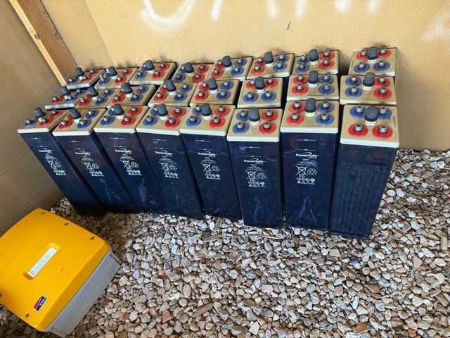 Baterías PowerSafe para placas solares se vende 24