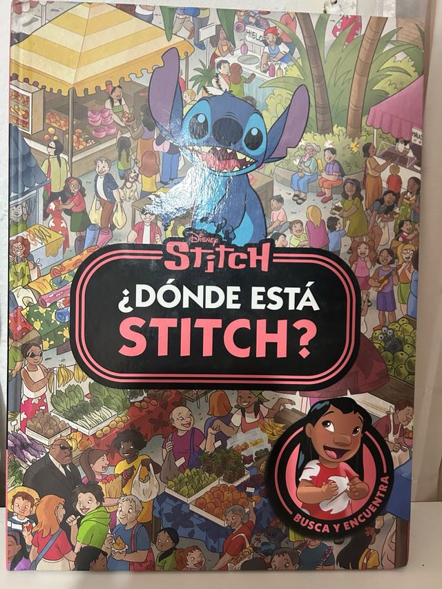 libro ¿dónde esta Stitch?