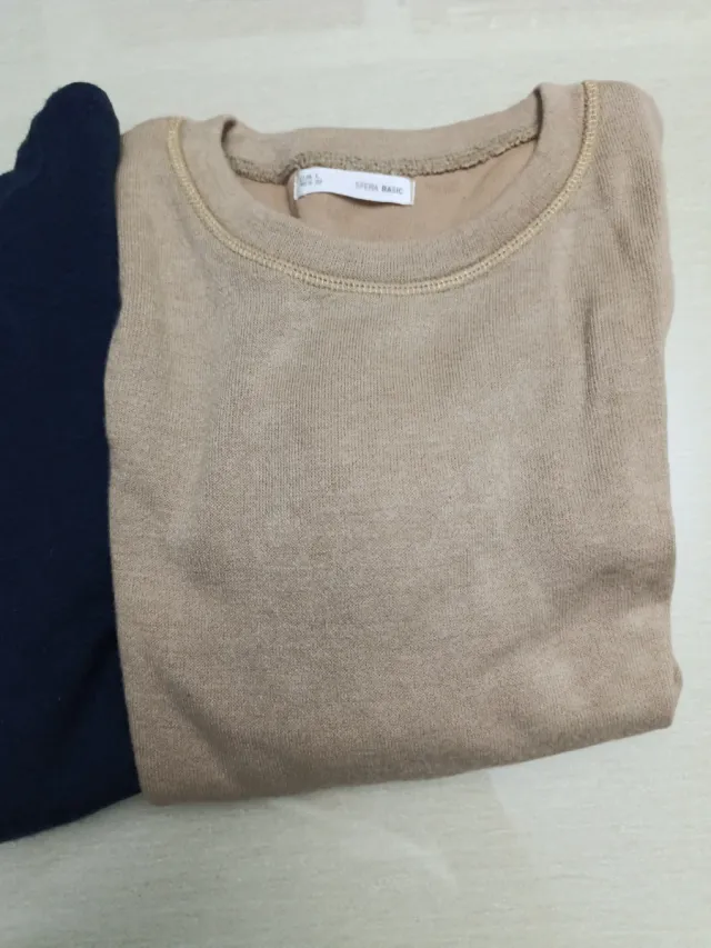 Conjunto 2 Camisetas Manga Larga Talla L