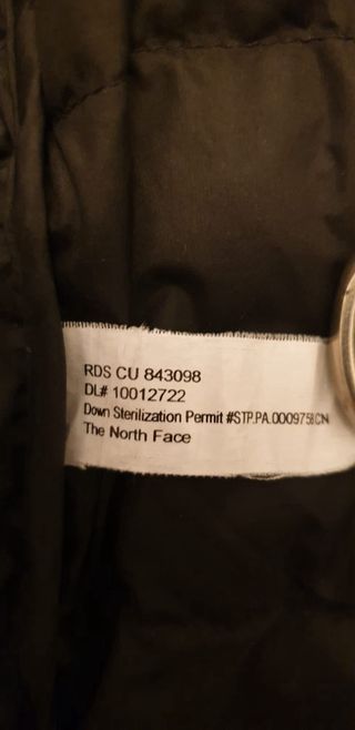 Cazadora The North Face Negra