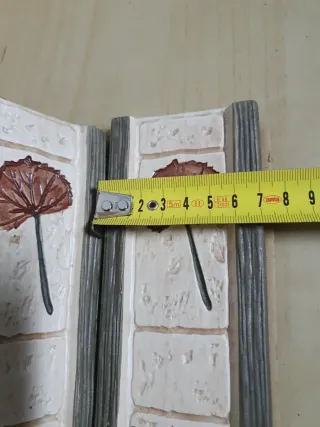 Conjunto de 18 Baldosas Cerámicas Decoradas