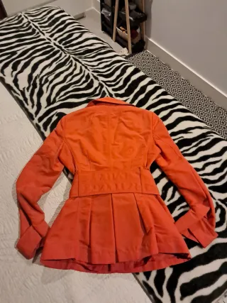 Gabardina Zara Naranja T.M