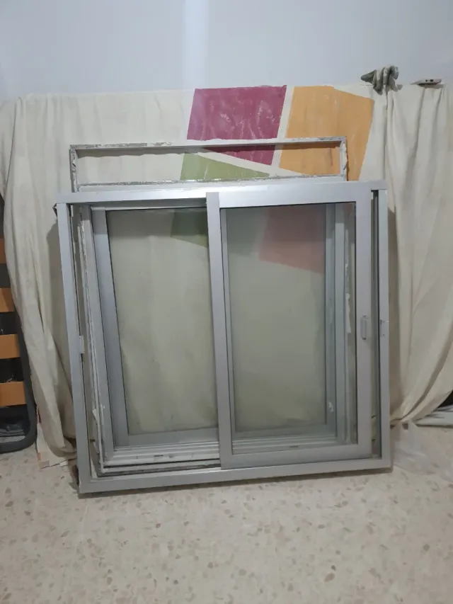 Ventana corredera de aluminio