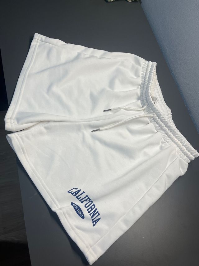 Pantalón corto blanco California
