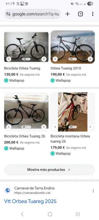 Bicicleta de montaña