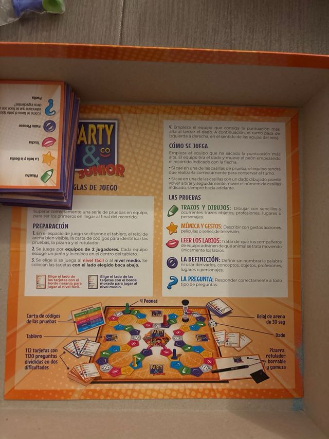 Party & Co Junior Juego de Mesa Diset