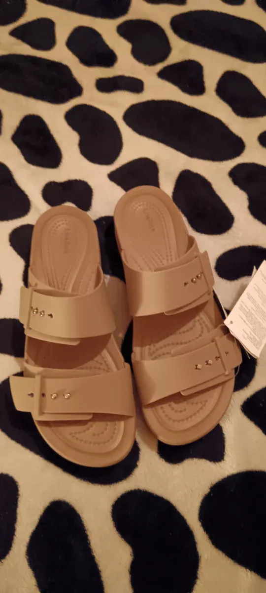 Chanclas Crocs Beige Talla 39-40