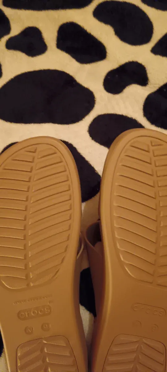 Chanclas Crocs Beige Talla 39-40