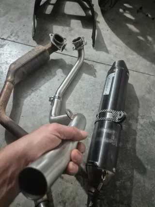 Silencioso WIVV Honda Integra 750D Y colector