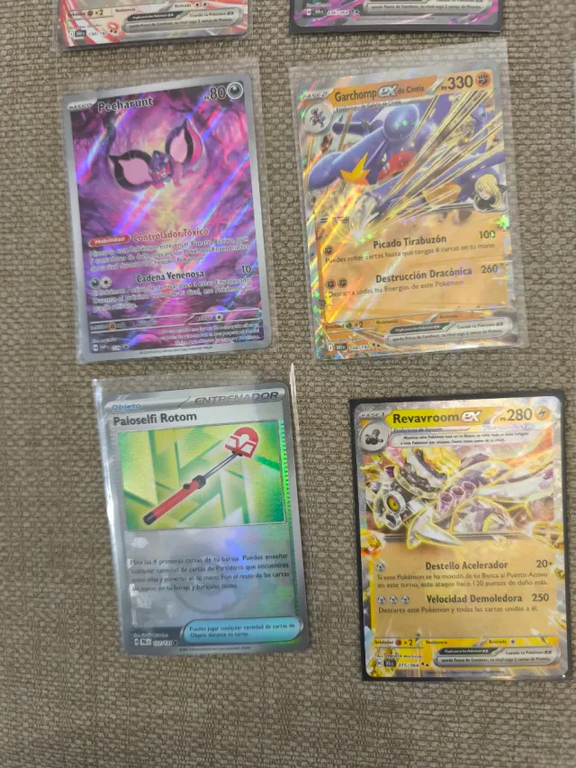 Cartas Pokémon varias expansiones