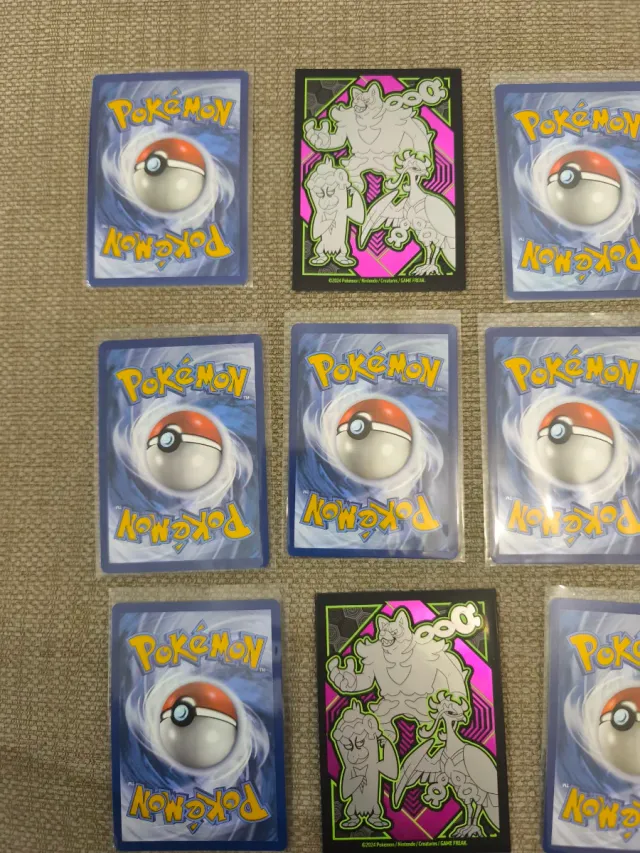 Cartas Pokémon varias expansiones