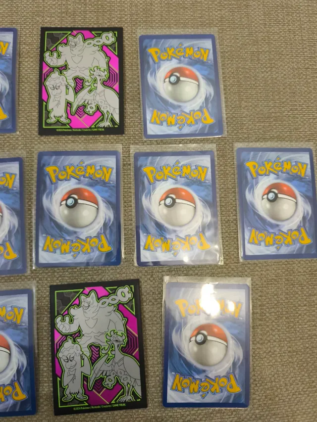 Cartas Pokémon varias expansiones