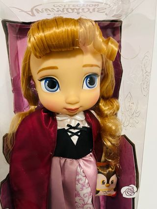 Nueva  Aurora Disney Animators Bella Durmien 39 cm