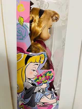 Nueva  Aurora Disney Animators Bella Durmien 39 cm