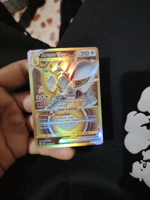 Carta Pokémon Arceus V ASTRO Nueva