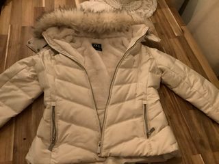 Plumas Zara Blanco Talla L