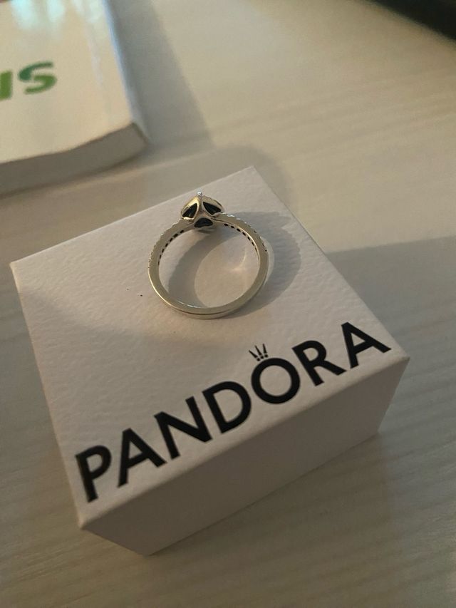 Anillo Pandora Corazón Plata