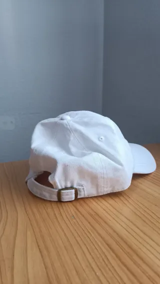 Gorra Carhartt Blanca Logo Amarillo Ajustable