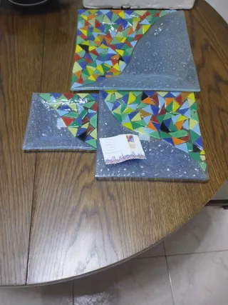 3 Centros de Mesa Gaudí Crystal