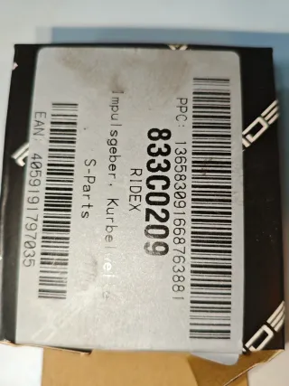 Sensor de cigueñal. Citroen c4 1.6 HDI 110cv 2007.