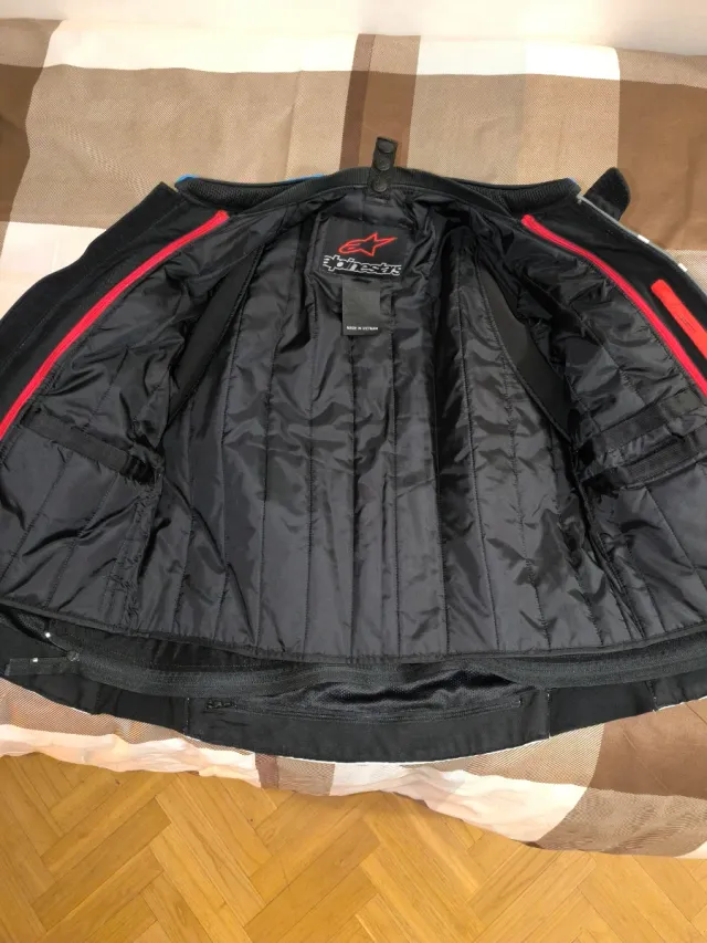 Chaqueta Moto Alpinestars Azul/Gris