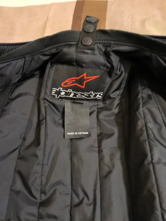 Chaqueta Moto Alpinestars Azul/Gris