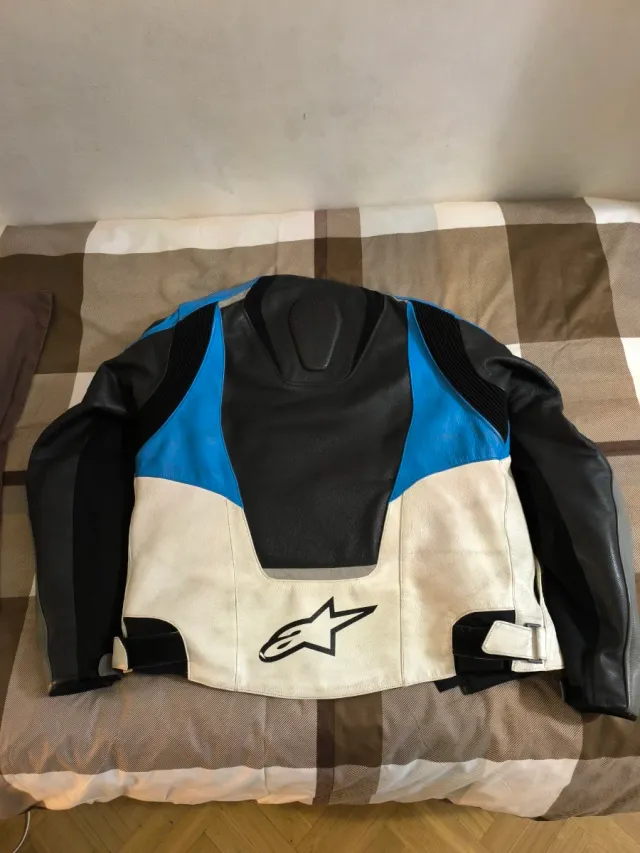 Chaqueta Moto Alpinestars Azul/Gris