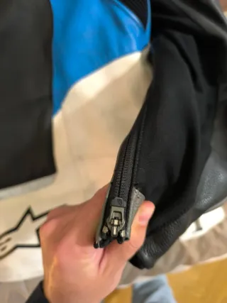 Chaqueta Moto Alpinestars Azul/Gris