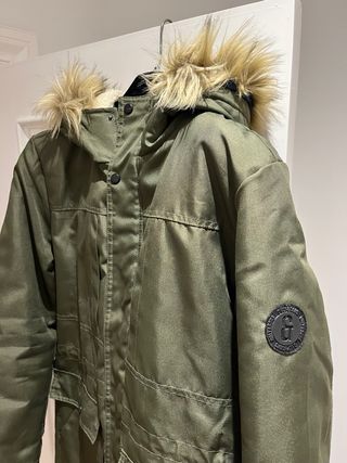 Chaqueta de invierno verde