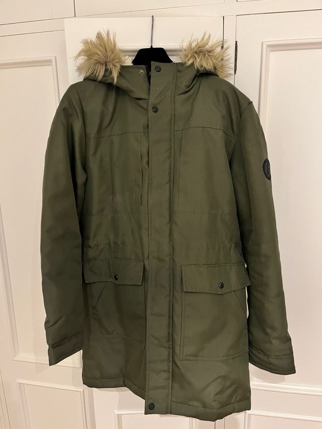Chaqueta de invierno verde