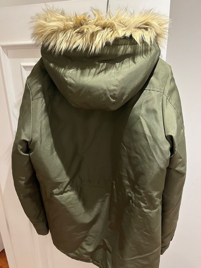 Chaqueta de invierno verde