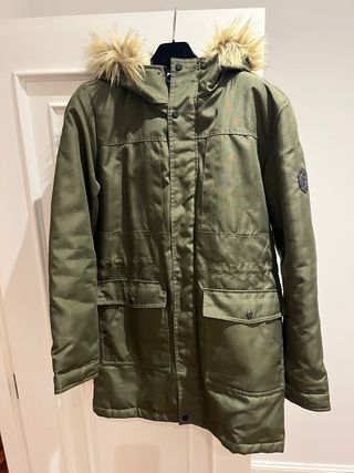 Chaqueta de invierno verde