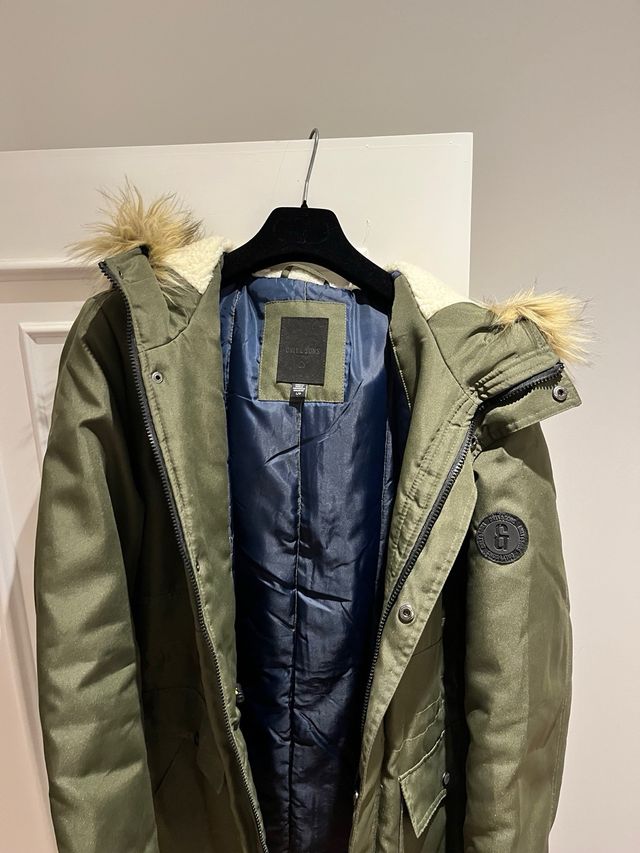 Chaqueta de invierno verde