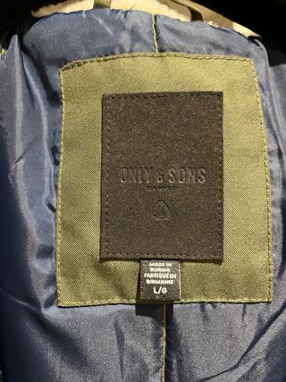 Chaqueta de invierno verde