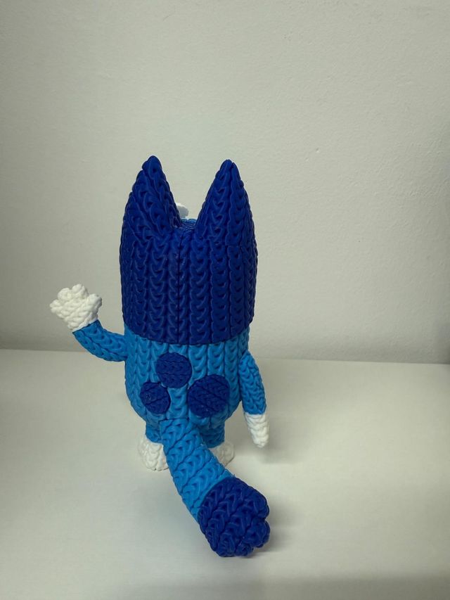 Muñeco Bluey 3D Crochet
