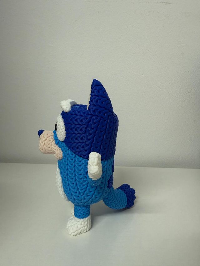 Muñeco Bluey 3D Crochet