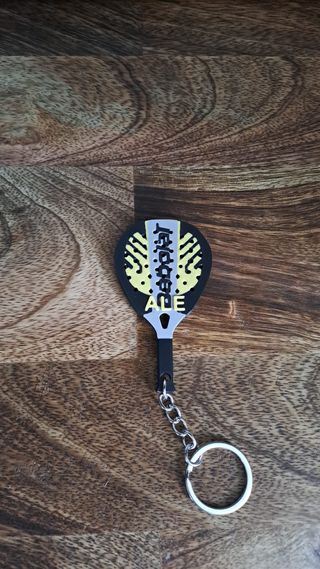 Llavero Pala Padel Babolat Personalizado