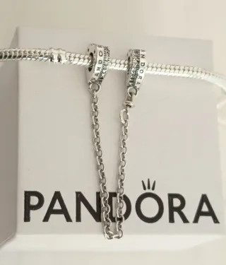 Charm Cadena de seguridad  Corazón Logo