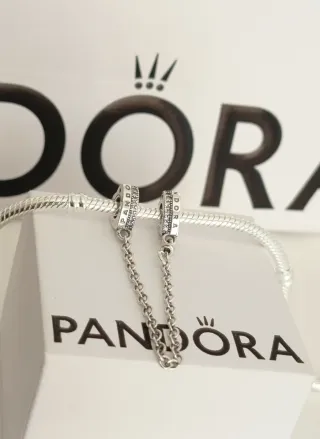 Charm Cadena de seguridad  Corazón Logo