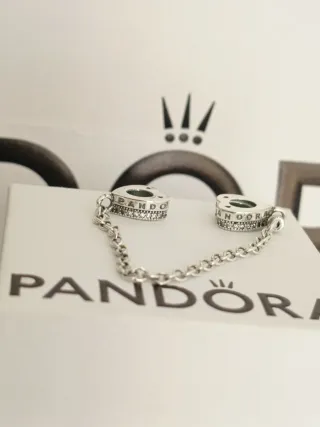 Charm Cadena de seguridad  Corazón Logo